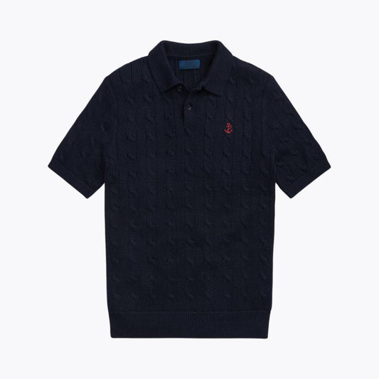 The Capri Polo-Collar Knit