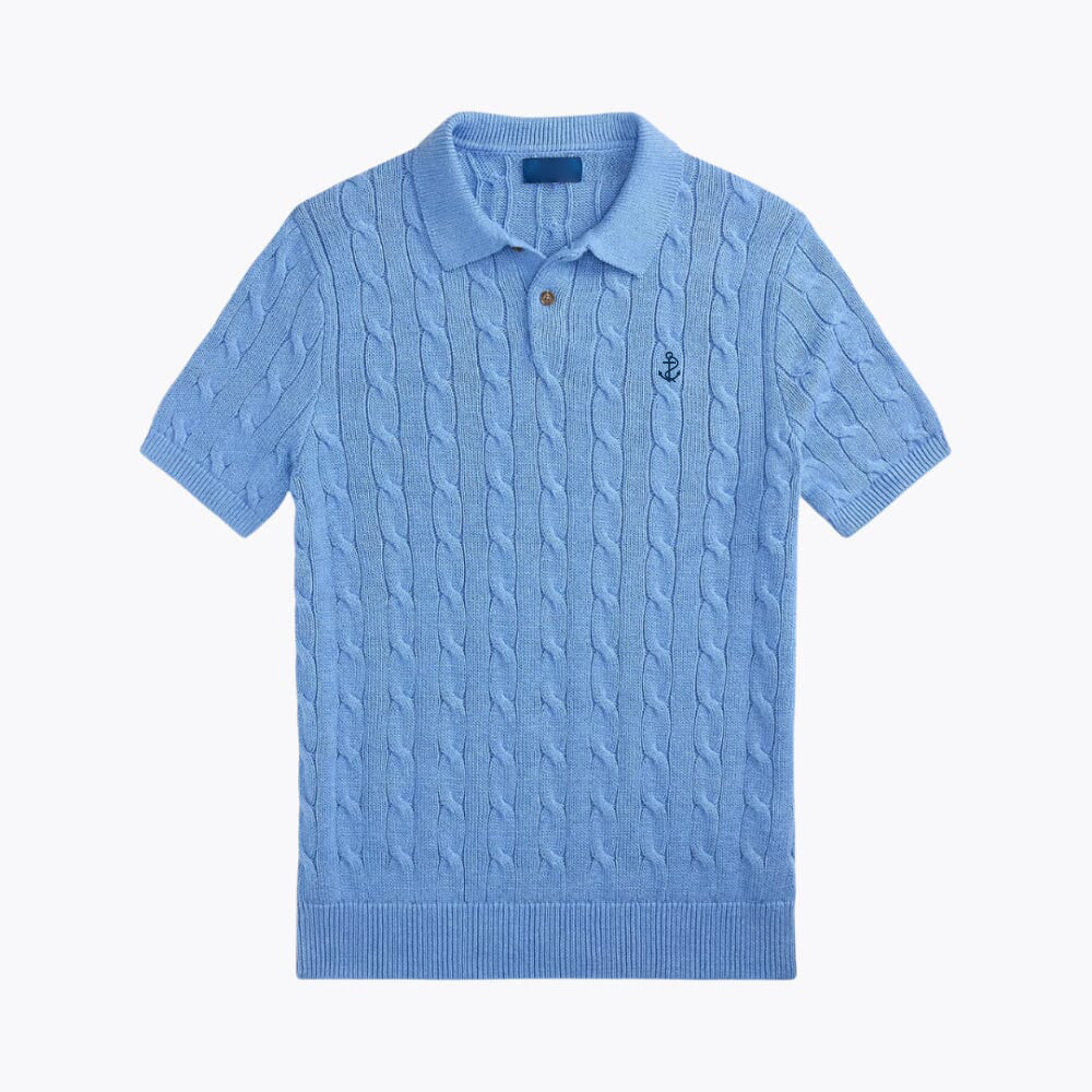 The Capri Polo-Collar Knit